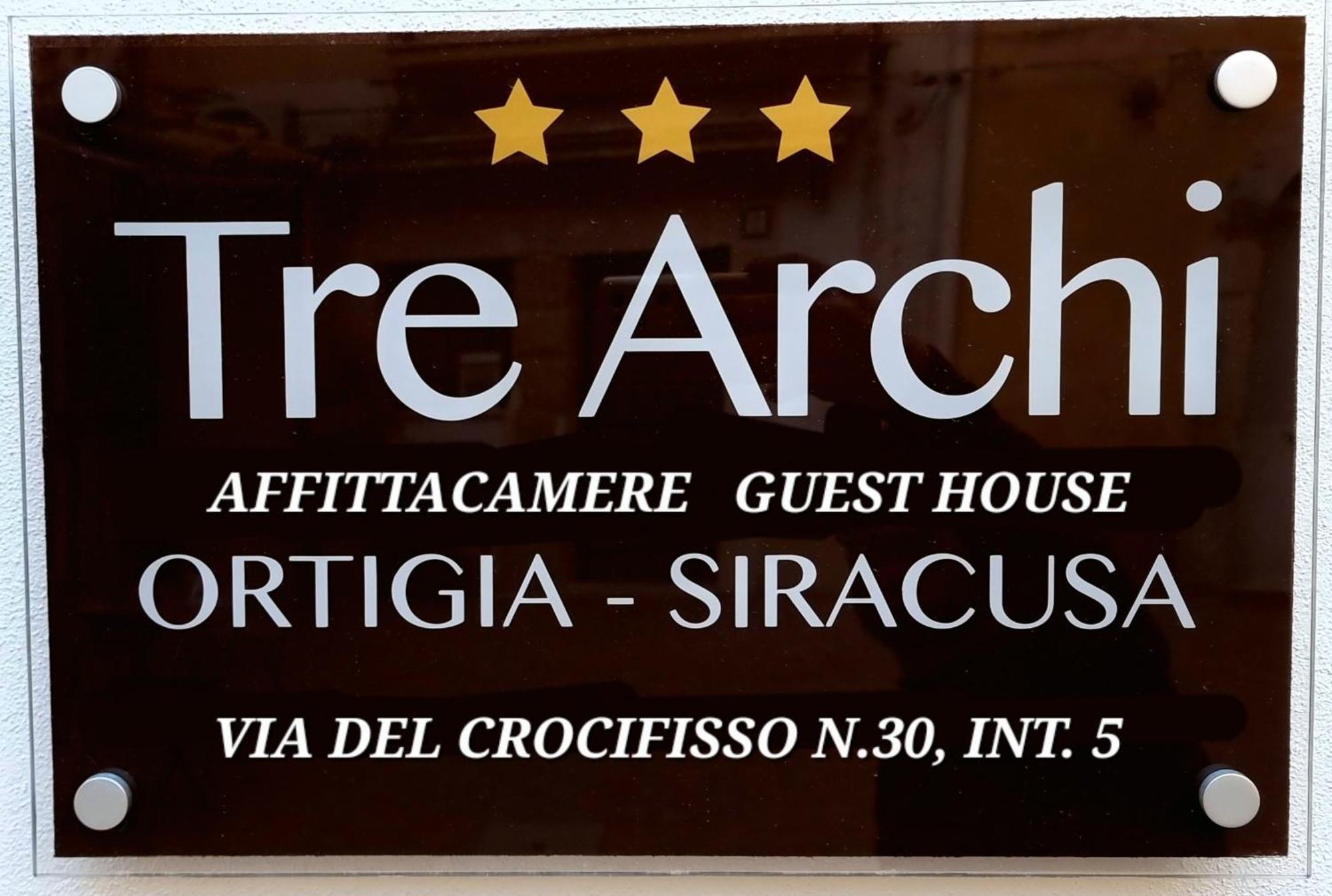 Tre Archi B&B Syracuse Esterno foto